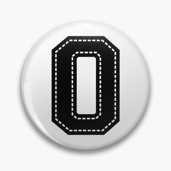 Item preview, Number 0 Zero  designed and sold by StudioRedKoala.