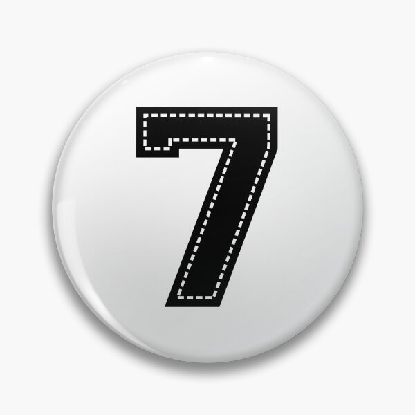 Item preview, Number 7 Seven designed and sold by StudioRedKoala.