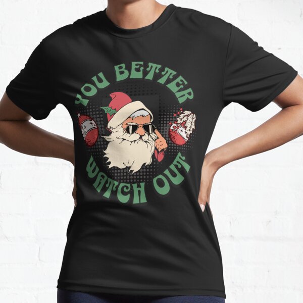 Chicago Cubs MLB Baseball Ho Ho Ho Santa Claus Merry Christmas Shirt