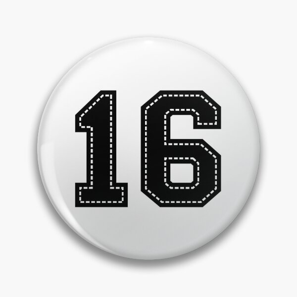 Item preview, Number 16 Sixteen designed and sold by StudioRedKoala.