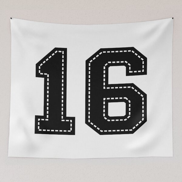 Item preview, Number 16 Sixteen designed and sold by StudioRedKoala.