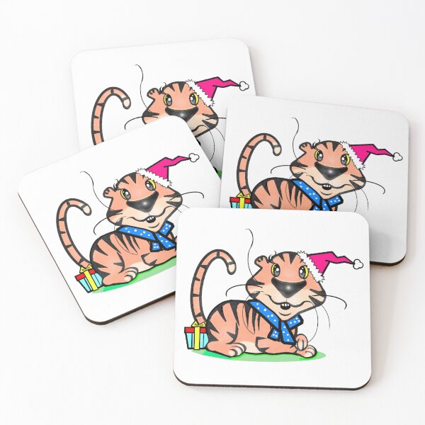 Item preview, Tiger - Season's greetings  designed and sold by Shirley cute art .