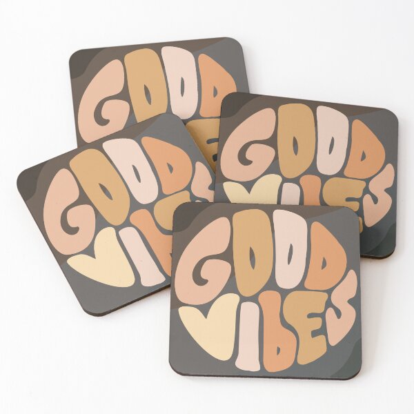 Item preview, Retro Good Vibes Aesthetic Funny Quote  designed and sold by ISayHeaven.