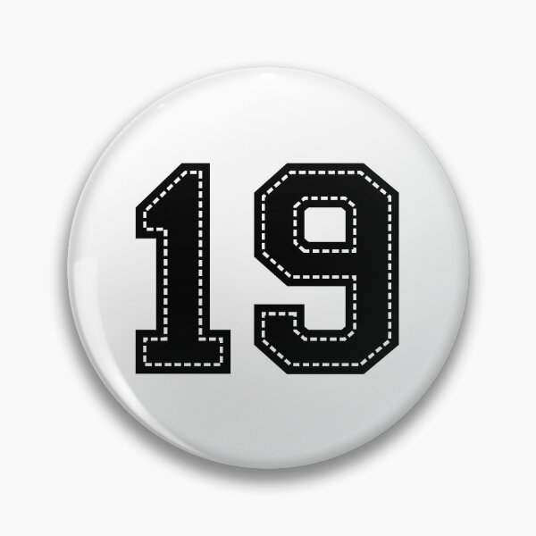 Item preview, Number 19 Nineteen designed and sold by StudioRedKoala.