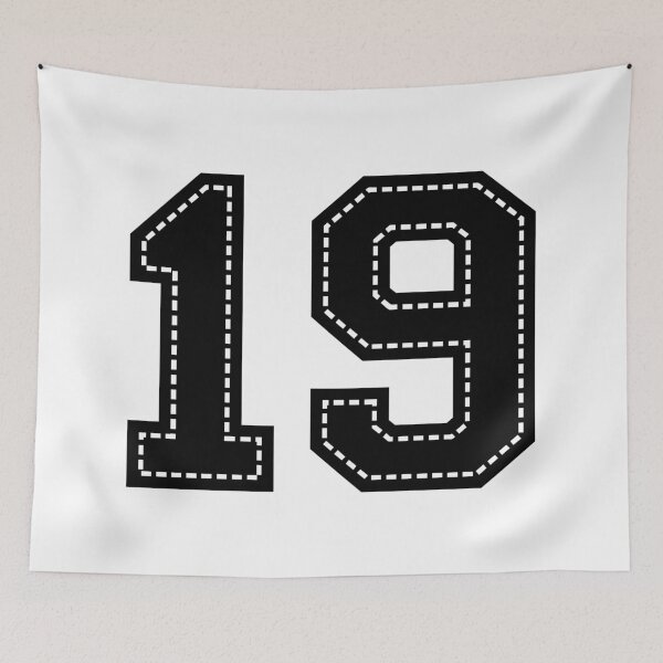 Item preview, Number 19 Nineteen designed and sold by StudioRedKoala.