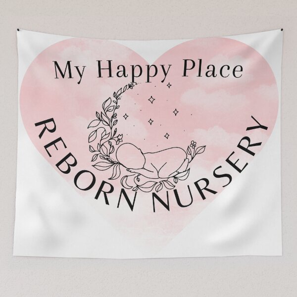Item preview, Reborn Nursery is My Happy Place  designed and sold by RealRebornDolls.