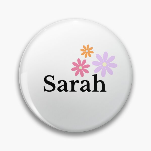 Item preview, Sarah name designed and sold by Rocky Designs.