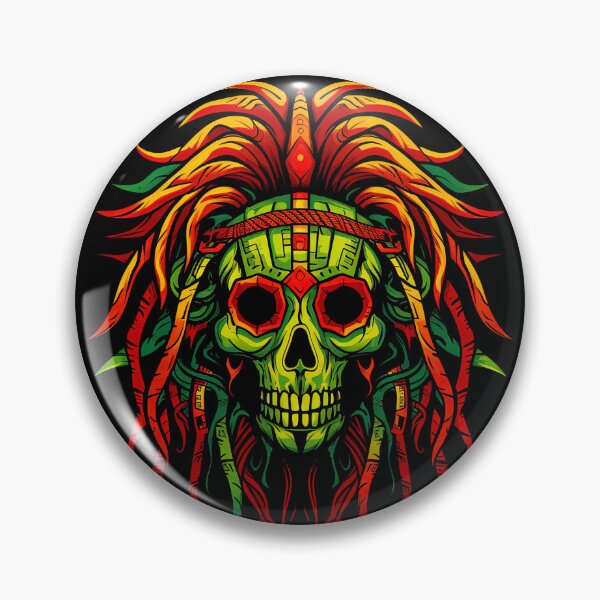 Item preview, Skull With Dreadlocks Hair designed and sold by eyestetix.