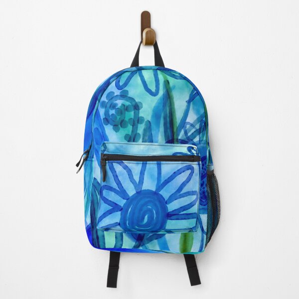 Item preview, Blue Watercolor Fleurs designed and sold by Leanne Morin.