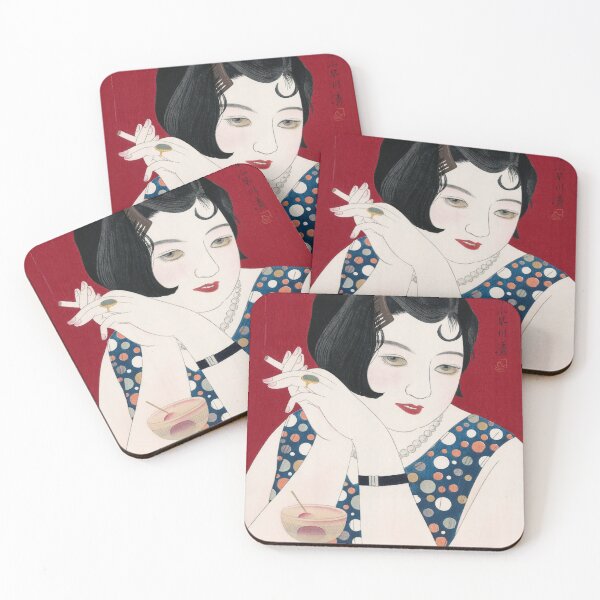 Item preview, Japanese Woman Vintage Portrait designed and sold by vintagevivian.