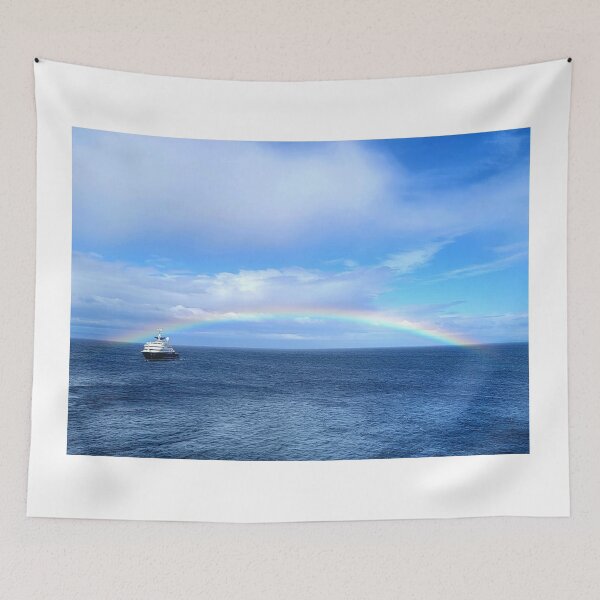 Item preview, Rainbow in the ocean designed and sold by Alla Gill.