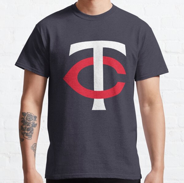 Minnesota Twins TC logo Distressed Vintage logo T-shirt 6 Sizes S