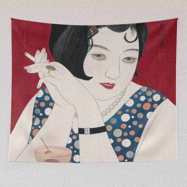 Artikelvorschau, Japanese Woman Vintage Portrait entworfen und verkauft von vintagevivian.