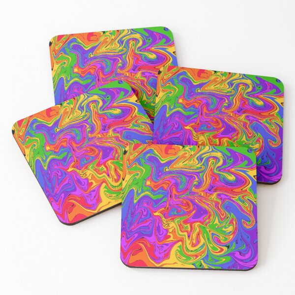 Item preview, Rainbow color waves designed and sold by Unspokenart777.