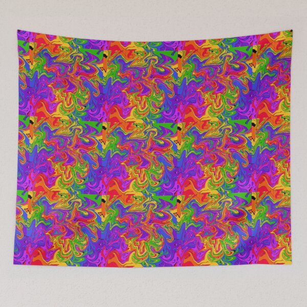 Item preview, Rainbow color waves designed and sold by Unspokenart777.