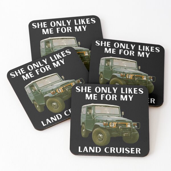 Item preview, She Only Likes Me For My Land cruiser, 20 series,1958 land cruiser,Toyota Landcruiser,Off Road designed and sold by AkBrokeBikes.