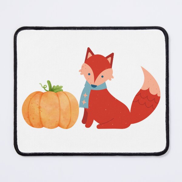 Item preview, The Fox  And The Pumpkin designed and sold by Claire’s Colorful Creations .