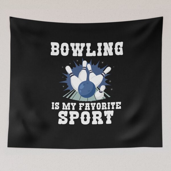 Item preview, Bowling Is My Favorite Sport Team Bowler   designed and sold by WiHeaney.