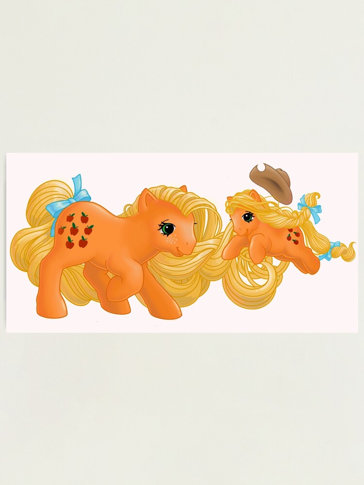 My Little good Pony G1 Baby Applejack with accessories