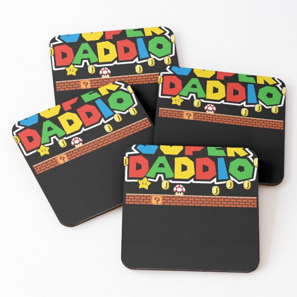 Item preview, Super Daddio Dad Video Gamer  designed and sold by JulieWillms.