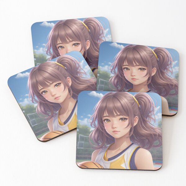 Item preview, Dynamic Anime Portrait 4: Female Basketball Player designed and sold by Kumahimeco.