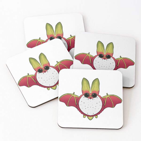 Item preview, Fruit Bat - Dragon Fruit designed and sold by MakHicks.