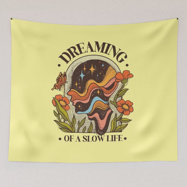 Item preview, Dreaming of a Slow Life designed and sold by justwaterthanks.
