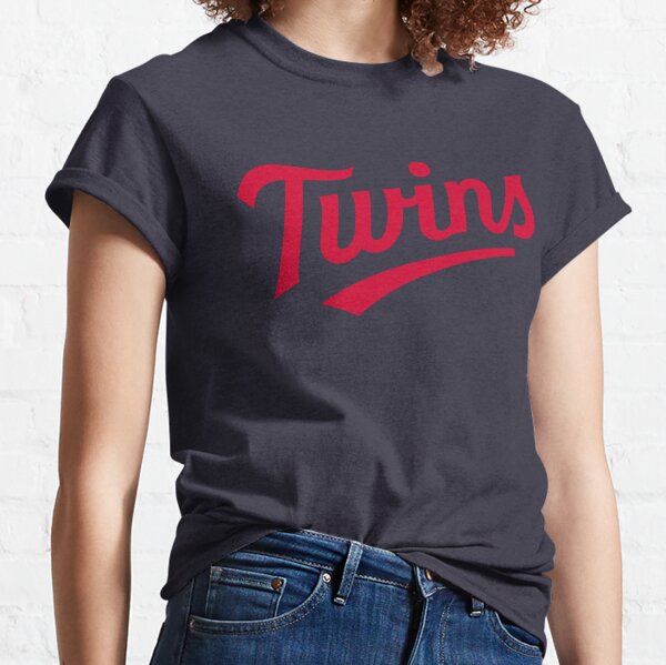 Majestic Minnesota Twins MITCH GARVER Blue Jersey T-Shirt Women's