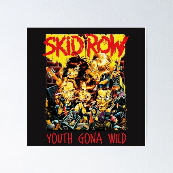 Item preview, Best Seller Rock n Roll Hard Rock Sleaze Heavy Metal Skid Row Youth Gona Wild designed and sold by RyanThoams.