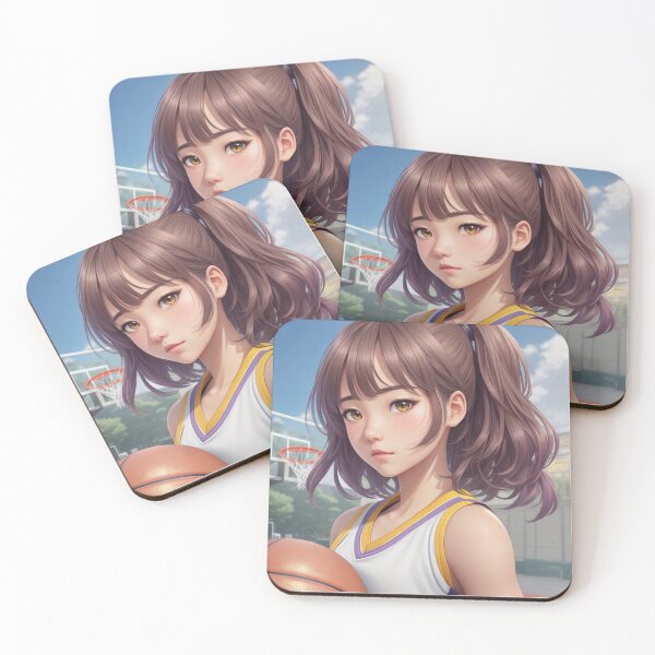 Item preview, Dynamic Anime Portrait 5: Female Basketball Player designed and sold by Kumahimeco.
