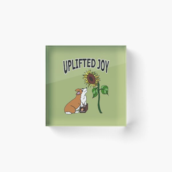 Item preview, Corgi's Uplifted Joy designed and sold by MyCorgiArt.