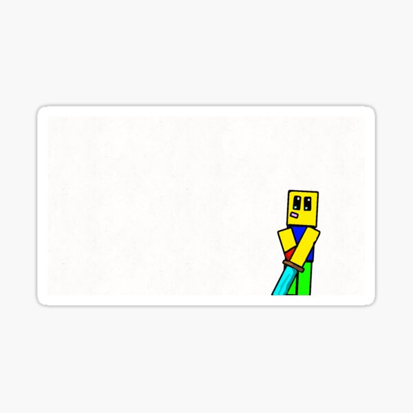 Roblox Yeet Hand Drawn Noob Meme Funny Internet Saying Kid Gamer Gift from  RedBubble