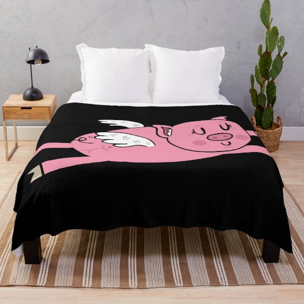 Item preview, Happy flying pig designed and sold by Adrian Serghie.