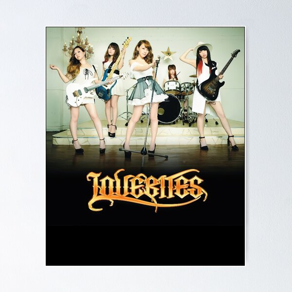 LOVEBITES ラブバイツ fami&Haruna サイン入ポスター LOVEBITES on X: 