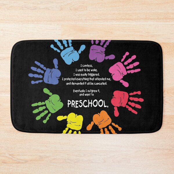 Item preview, I used to be WOKE. Then I went to PRESCHOOL. designed and sold by Allen Peterson.