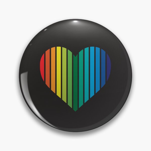 Item preview, Rainbow Heart designed and sold by Nate Eggins (Conspiracy of One).