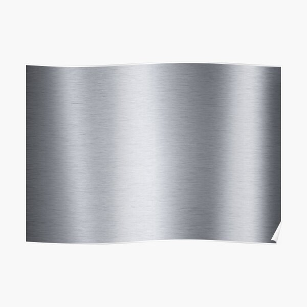Stainless steel, metal, texture, #Stainless, #steel, #metal, #texture, #StainlessSteel Poster