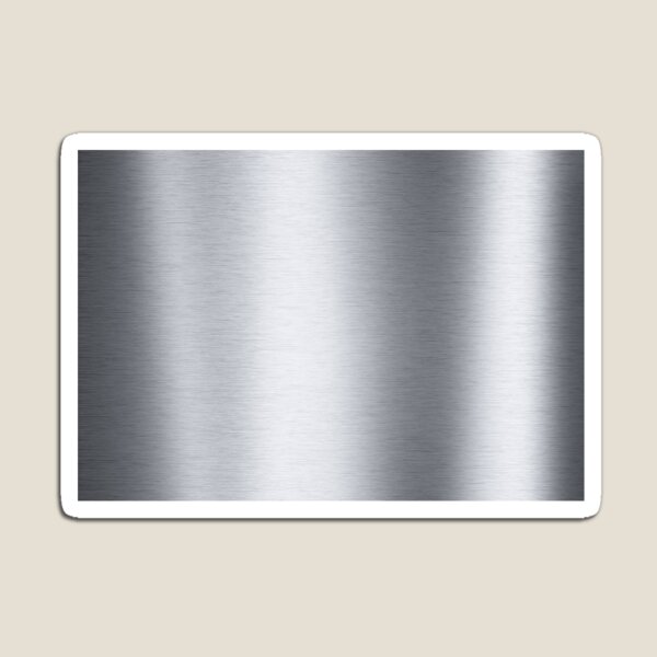 Stainless steel, metal, texture, #Stainless, #steel, #metal, #texture, #StainlessSteel  Magnet