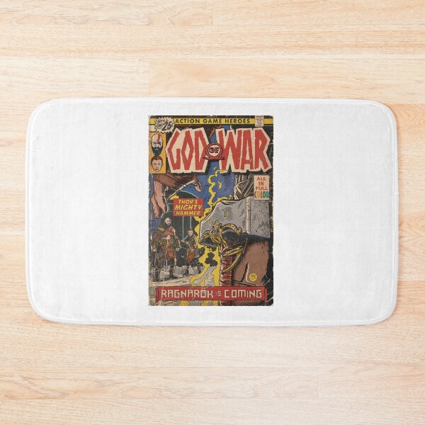 Item preview, God of War Ragnarök Comic book cover Fan Art Active  designed and sold by Demondsidine.
