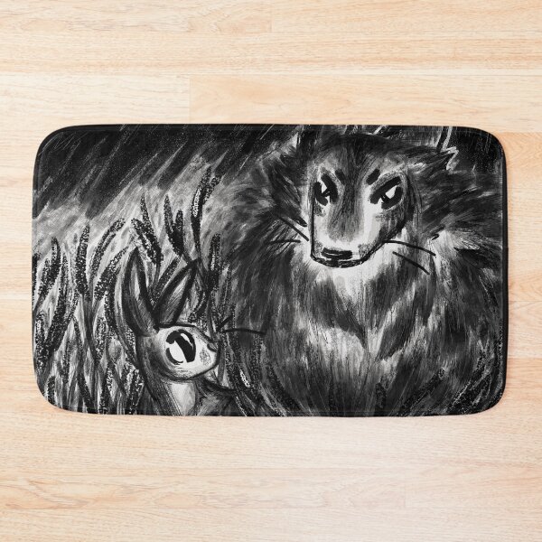 Item preview, The Rabbit Meets The Wolf designed and sold by snowydeer.