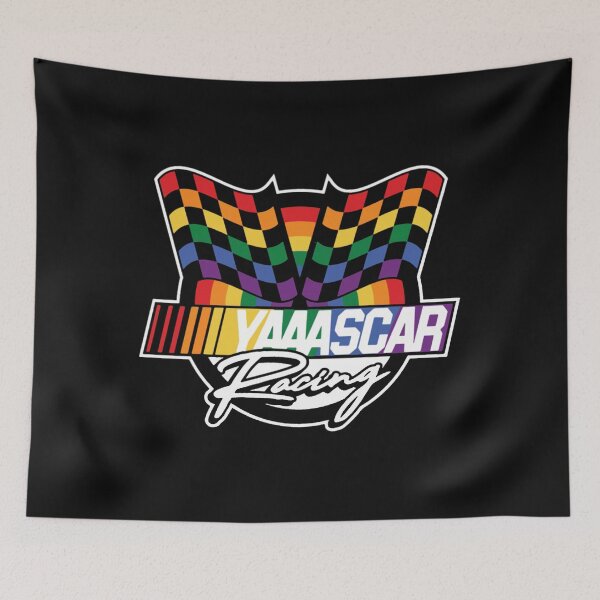 Item preview, NASCAR Checkered Flag YAAASCAR  designed and sold by WiHeaney.