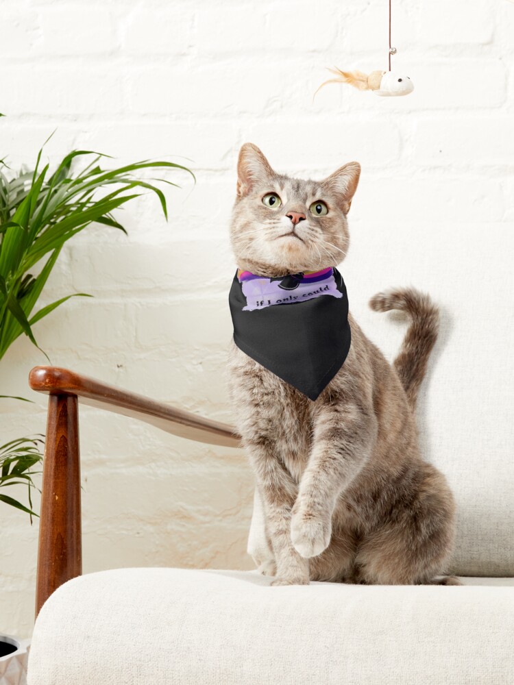 Thumbnail 3 of 6, Pet Bandana, Stranger Things 4 - Max singing designed and sold by KariLuettgen.