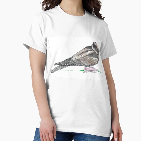 Item preview, Great Eared Nightjar in Pink Low Tops designed and sold by JimsBirds.