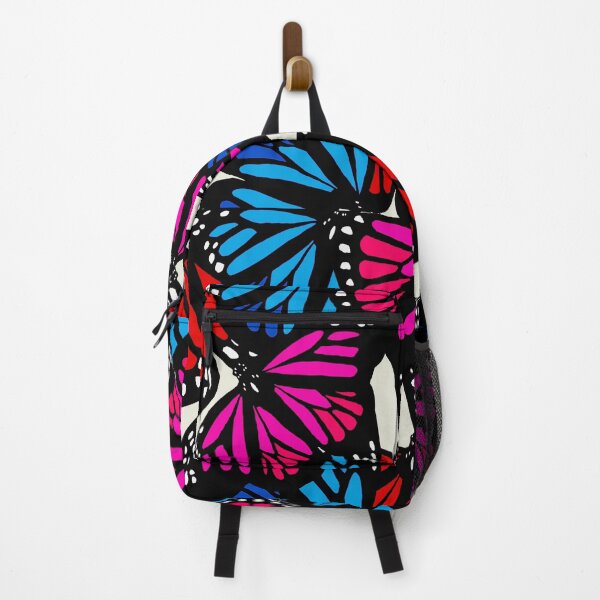 Item preview, Purple, blue, red Butterflies modern abstract colorful  designed and sold by WildCanyon.