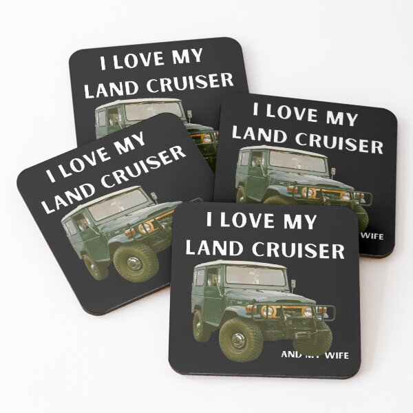 Item preview,  I Love My Land Cruiser and my wife,She Only Likes Me For My Land cruiser, 20 series,1958 land cruiser,Toyota Landcruiser,Off Road designed and sold by AkBrokeBikes.