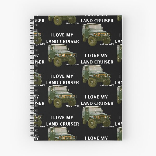Item preview,  I Love My Land Cruiser and my wife,She Only Likes Me For My Land cruiser, 20 series,1958 land cruiser,Toyota Landcruiser,Off Road designed and sold by AkBrokeBikes.