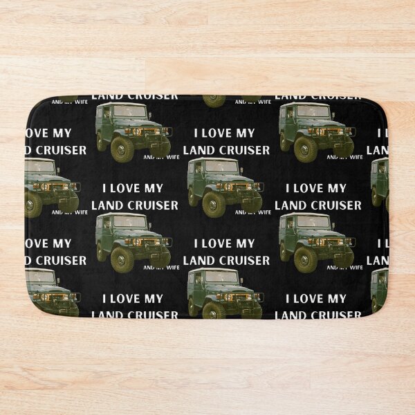 Item preview,  I Love My Land Cruiser and my wife,She Only Likes Me For My Land cruiser, 20 series,1958 land cruiser,Toyota Landcruiser,Off Road designed and sold by AkBrokeBikes.