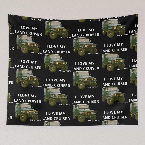 Item preview,  I Love My Land Cruiser and my wife,She Only Likes Me For My Land cruiser, 20 series,1958 land cruiser,Toyota Landcruiser,Off Road designed and sold by AkBrokeBikes.