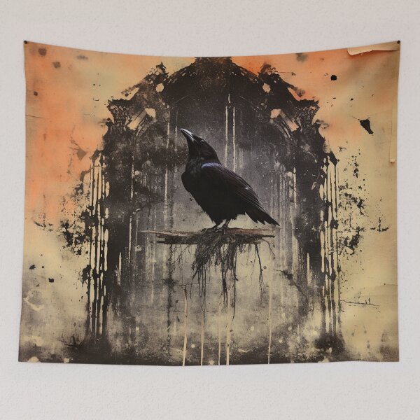 Item preview, Quash the raven flows designed and sold by ScarsAndShadows.