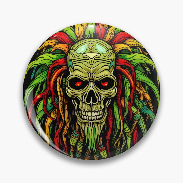 Item preview, Skull With Dreadlocks Hair 3 designed and sold by eyestetix.